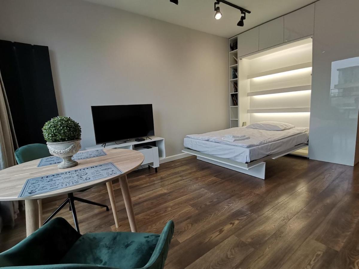 شقة Nowoczesny Apartament Z Widokiem وارسو المظهر الخارجي الصورة