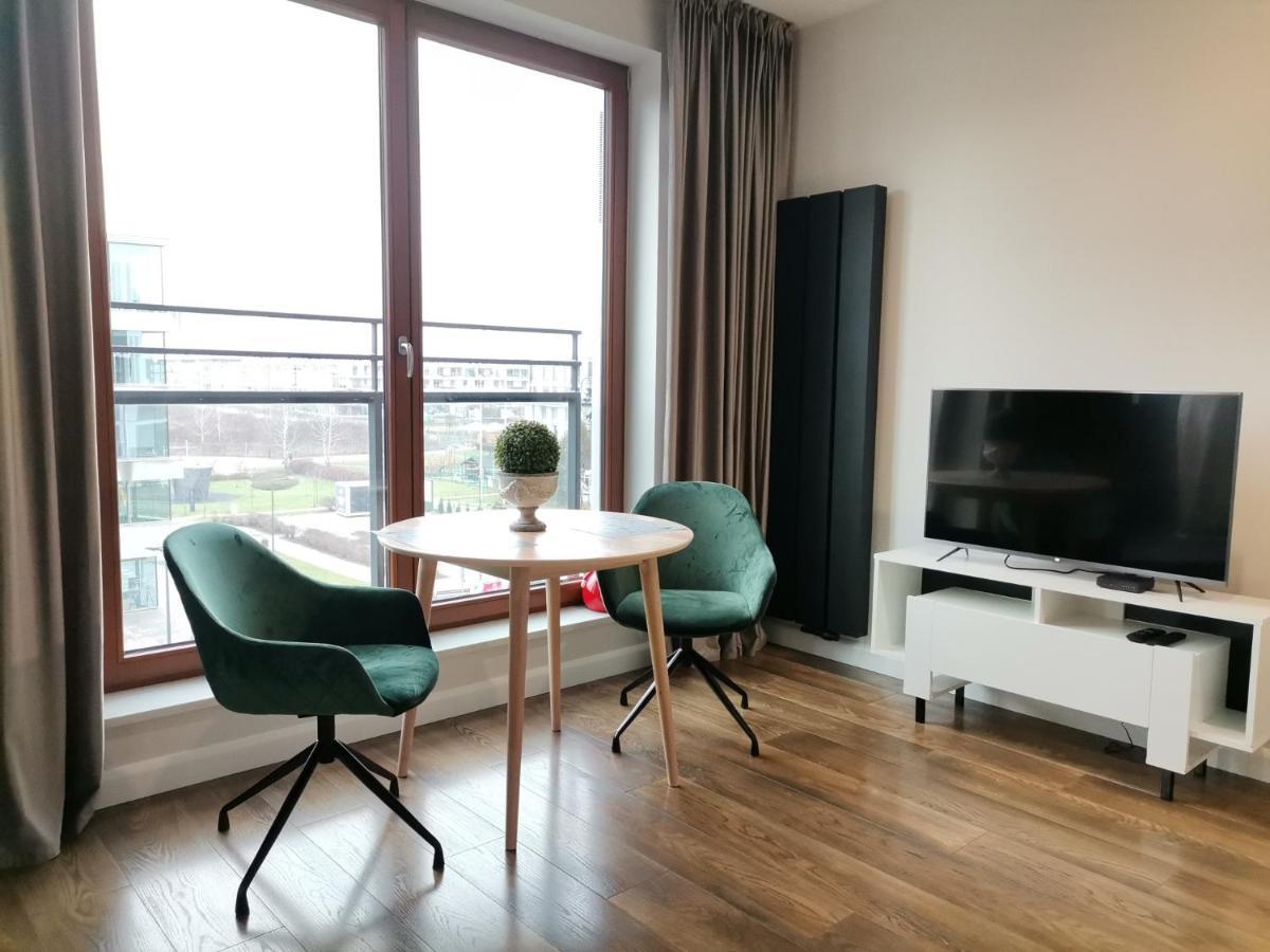 شقة Nowoczesny Apartament Z Widokiem وارسو المظهر الخارجي الصورة